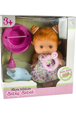 Oyuncak Bebek Altını Islatan Bebiş Bebek Türkçe Konuşan 20 CM