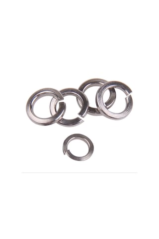 Kilit Yıkıcıları Çiftlik Kiti, M14 M16 M18 M20 M22 M24 M27 M30 304 Paslanmaz Çelik Bölünmüş Kilit Pulları Yay Yaycıları M27 3 Pcs