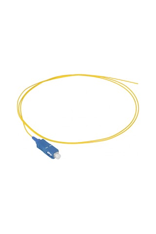 Alfafonet Sc/upc Singlemode Tight Buffer 1 Metre Fiber Optik Pigtail 1 Paket - 10 Adet