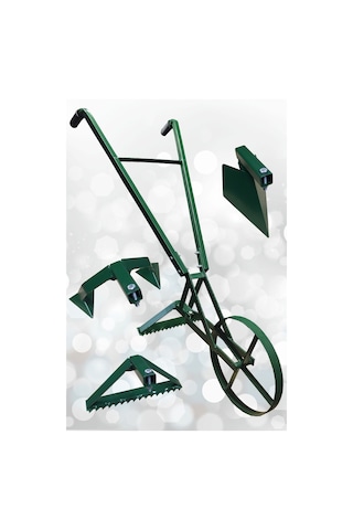 Üçlü Full Set El Çapa Makinesi Çapalama Ot Yolma Bahçe Çapamatik