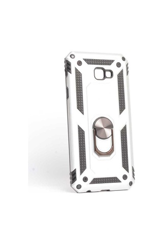 Samsung Uyumlu Galaxy J4 Plus Kılıf Zore Vega Kapak Gri