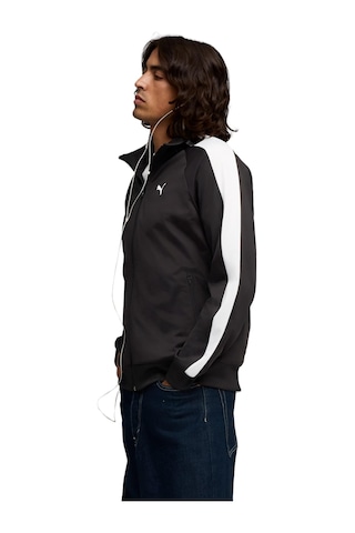 692462-01 Puma Ess T7 Poly Track Jacket Erkek Ceket Siyah 692462-01 Siyah