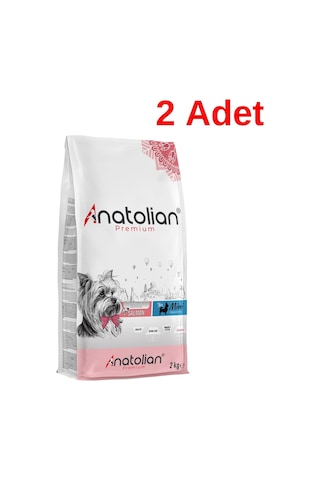 Anatolian Premium Somonlu Küçük Irk Yetişkin Köpek Maması 2 x 2 KG