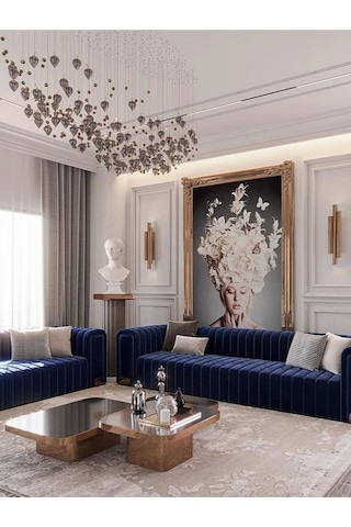 Dekoratif Boyanabilir Poliüretan 6 Cm Duvar Çıtası & Bordür Uzunluk :240 Cm En :6cm