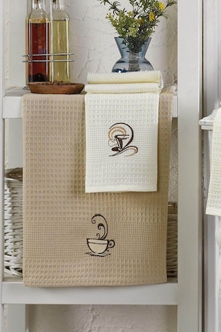 Coffee Mutfak Kurulama Bezi Seti 30 x 50 CM 6'lı