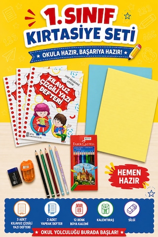 1. Sınıf Kırtasiye Seti 7