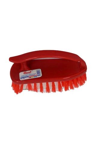 Yaka Fırçası Sembol Plastik Tutma Saplı Fırça Karışık Renk 14 Cm