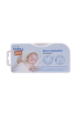 Baby Plus Nazal Burun Aspiratörü ve Yedek Uç 3'lü