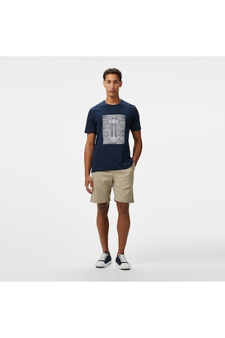 Nautica Erkek Bej Regular Fit Şort Düz K55206t Bej