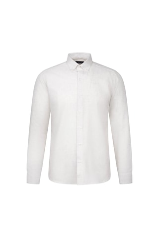 Hatemoğlu Bej Slim Fit Uzun Kol Düğmeli Yaka Pamuklu Flanel Gömlek 24d190000056 006 1852646 Bej