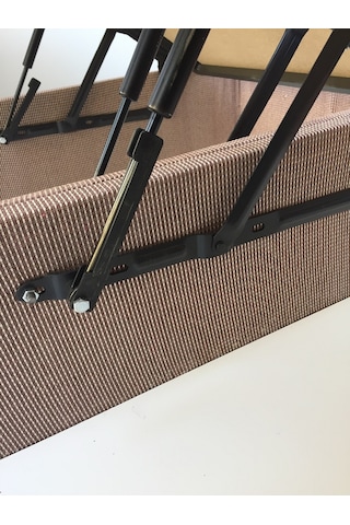 Bengimobilya Baza Başlık Standart Silinir Kumaş Model Kapiton Metal Transmisyo