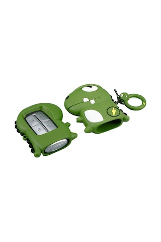 Jzcat Aircraft Hyundai I Uyumlu Şimşek Ejderha Silikon Karikatür Araba Anahtarı Kılıfı