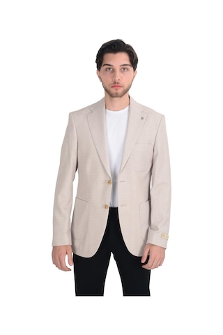 Cengiz İnler Kırçıllı Slim Fit Erkek Ceket 001