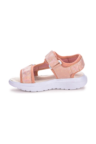 Kiko Kids 333 Hologram Cırtlı Kız Çocuk Sandalet Ayakkabı Pudra