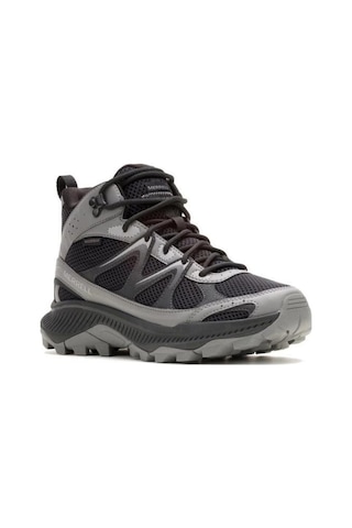 Merrell Tempo Exp Mıd Wp J038275 Black/charcoal Su Geçirmez Erkek Bot Siyah