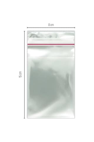 8X15 Bantlı Opp Parlak Jelatin 1000 Adet
