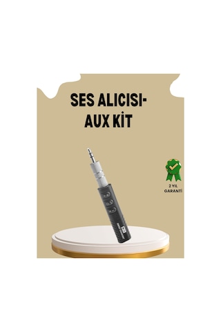 Mini Bluetooth Ses Adaptörü Hoparlör, Araç Radyosu Ve Kulaklık