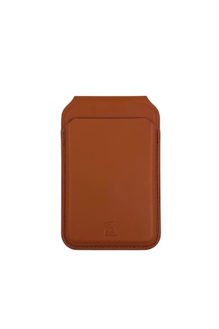 Nettech Magsafe Kartlıklı Cüzdan Ve Katlanabilir Stand Kahverengi