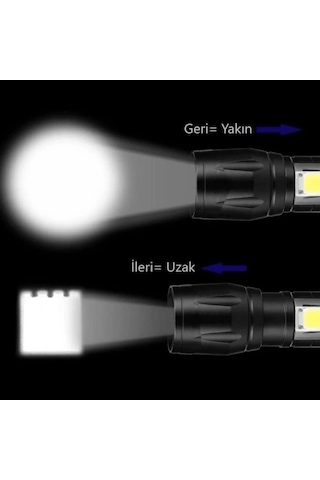 Noas Yl05-2031 3w Polis Led El Feneri Polis Feneri Çok Renkli