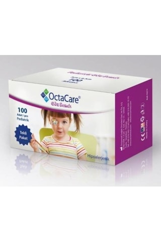 Octacare Pediatrik Kız Çocuk Göz Kapama Pedi 5 CM x 6.2 CM