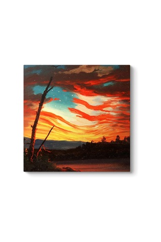 Edwin Church - Our Banner In The Sky Tablosu 50 X 50