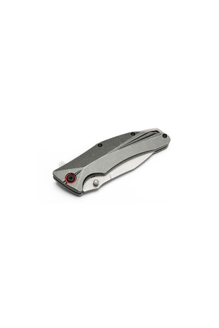 Swisstech Aliminum Serrated Folding Knife Açık Gri