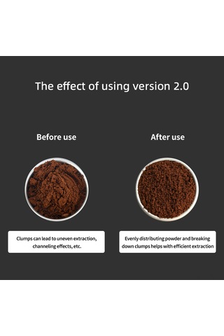 Lemestar Kahve Wdt Aleti 8 İğne 0.4mm Sürekli Ayarlanabilir 304 Çelik Manyetik Tutucu Ergonomik Kollu 6 Adet Yedek İğne İçerir Siyah