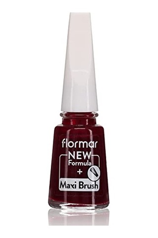 Flormar Klasik Parlak Bitişli Yüksek Pigmentli Oje - Nail Enamel -306 Lost In Bordeaux New- 8682536035842