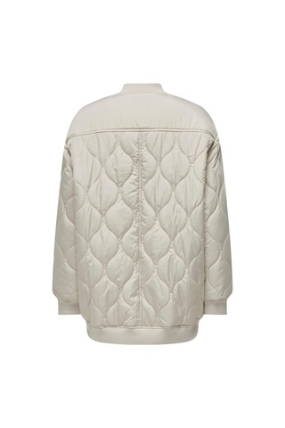Only Onltına Long Quılted Jacket Otw 15300060 Bej 001