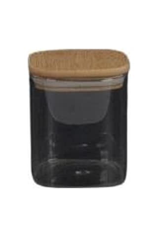 Şener Şnr 400901 Bambu Kapak Kare Kavanoz 450 Ml