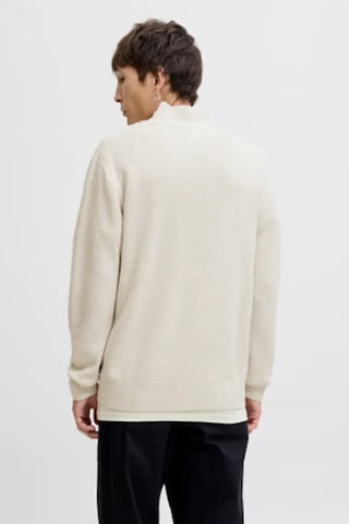 Jack & Jones Jprblamılano Stıtch Erkek Kırık Beyaz Sweatshırt Kırık Beyaz