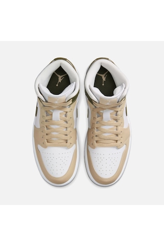 Nike Nıke Aır Jordan 1 Mıd Kadın Ayakkabı Bq6472-120 Çok Renkli