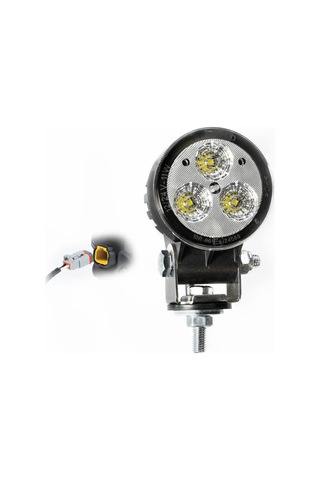 Frıstom 12v-24v Çalışma Lambası 3-ledli Cr Soketli 11w 5700k 1200 Lumen 92 37.5 Mm