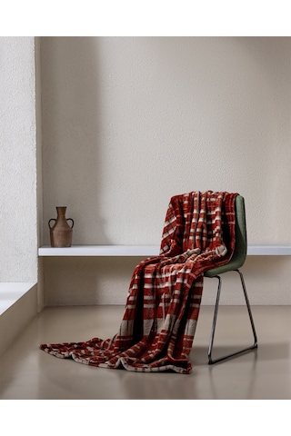 Fravonne Welsoft Baskılı Tv Battaniye - Kahverengi 8684427292167 Toprak