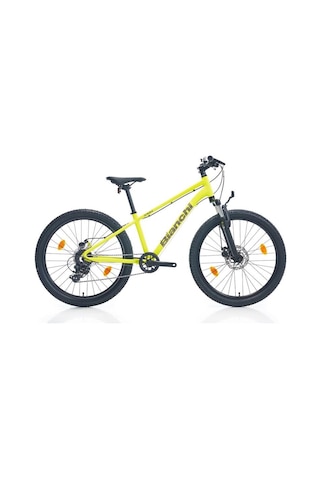 Bıanchı Xr24 Erkek Dağ Bisikleti 330h Md 24 Jant 8 Vites Yellow Fluo Sılver Graphıte Turkey Sarı