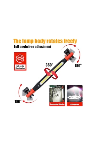 Gold Silver Gs-2080 40w 4000 Lümen Mıknatıslı Şarjlı Led Çalışma Ve Tamir Lambası