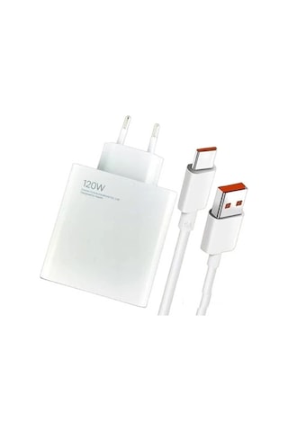 Redmi Note 12 Pro+ 5g Uyumlu 120w Şarj Adaptörü Ve Type C Kablo Seti Gan Teknolojisi