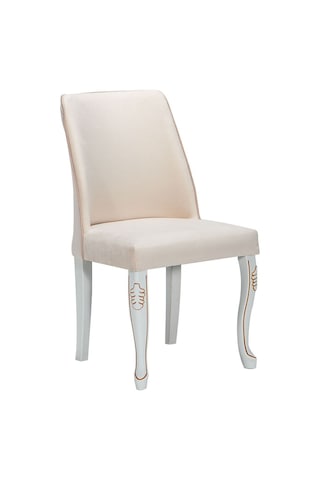 Modalife Hürrem Salon Yemek Mutfak Sandalyesi Krem