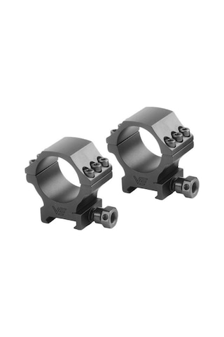 30mm X-accu 1'' Profile Picatinny Rings Pikatinny Montaj Halkası Siyah