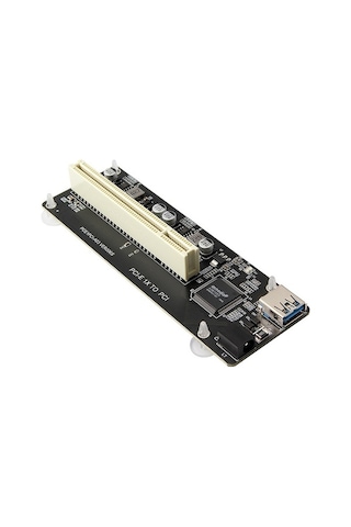 Pazly Pcı-e 1xten Pcıye Genişletme Adaptörü, Sürücüsüz, Güç Gerektirmeyen, Çok Amaçlı, 3.2x1.6x1.5cm