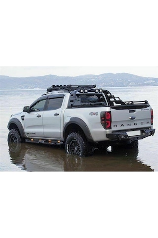 Toyota Uyumlu Revo Off Road Metal Işıklı Rollbar 2010-2021 Aqm-x10