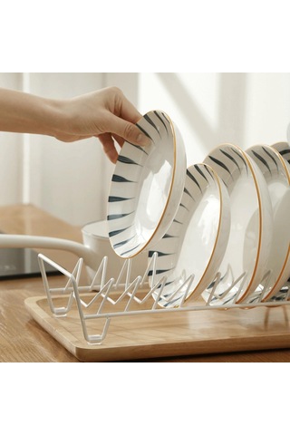 Suntek Kase Bulaşık Depolama Rafı Restoran Tezgah Ev Için