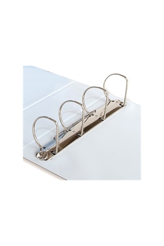Firma Evrak Sunum Klasörü A4 Pvc 9 Cm 4 Halkalı 650 Yaprak 28x3 Beyaz