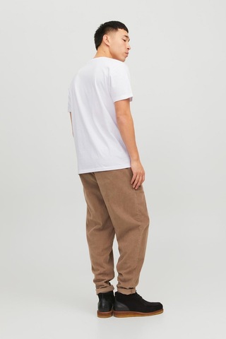 Jack & Jones  Jjecorp Logo Tee Ss O-Nec Beyaz Erkek Kısa Kol T-Shirt 000000000101927694