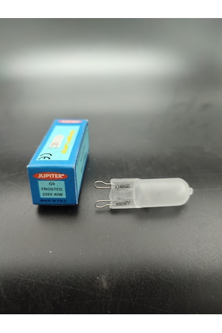 G.9 Halojen Ampul 40 Watt Mat Renkte 5.adetli Paket