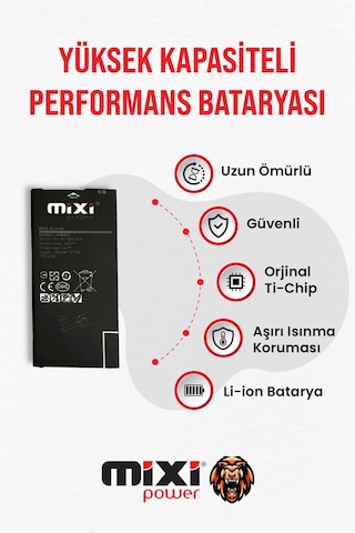 Samsung Galaxy J7 Prime / J6 Plus / J4 Plus Uyumlu Tam Kapasite Batarya