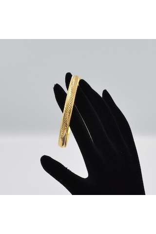 Maxigold KuyumculukGold 6 G 22 Ayar Dalga Desen Bilezik