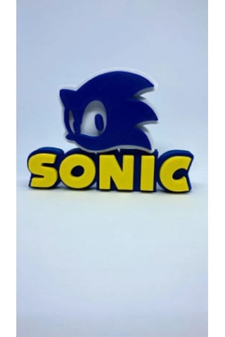Sonic Logo Masaüstü Dekoratif