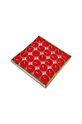 Onton Tealight Mum 50'li Kırmızı