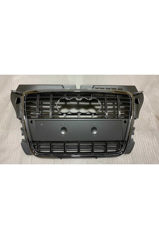 Audi  A3 2008 -2012 Panjur S3 Gri/Krom  Çerçeve